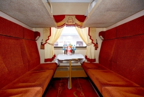 Scompartimento seconda classe "Kupe" - In Russia with Max