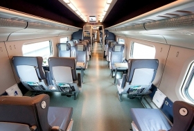 Posti prima classe sul treno Allegro - In Russia con Max