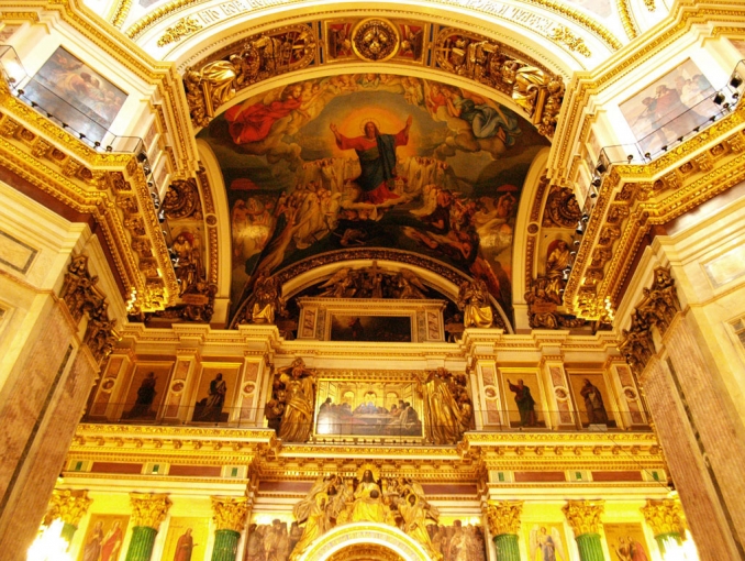 Visita guidata interni Cattedrale di San Isacco - Incoming Russia tour operator 