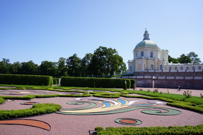 Oranienbaum, Palazzo imperiale di Lomonosov - In Russia con Max