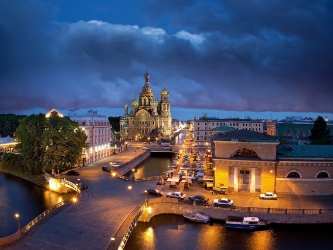 The Church of Our Savior on Spilled Blood in St. Petersburg - In Russia with Max