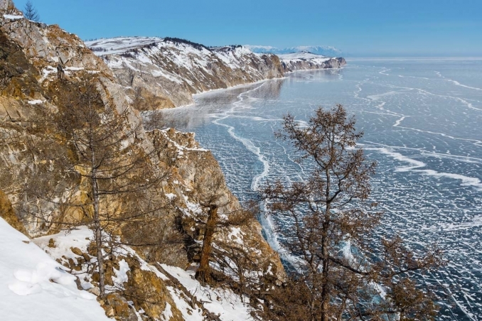 Winter Ice of Lake Baikal - Fantastic Tour - In Russia with Max