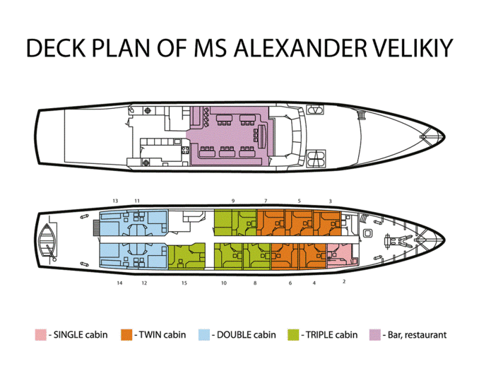Vessel Alexander Veliky - Incoming Russia Tour Operator 