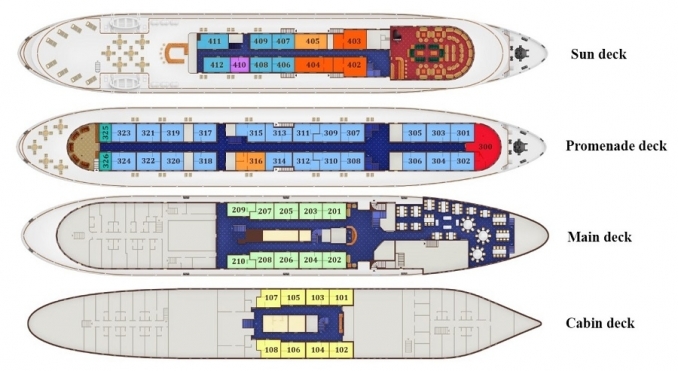 Vessel Volga Dream - Incoming Russia Tour Operator 